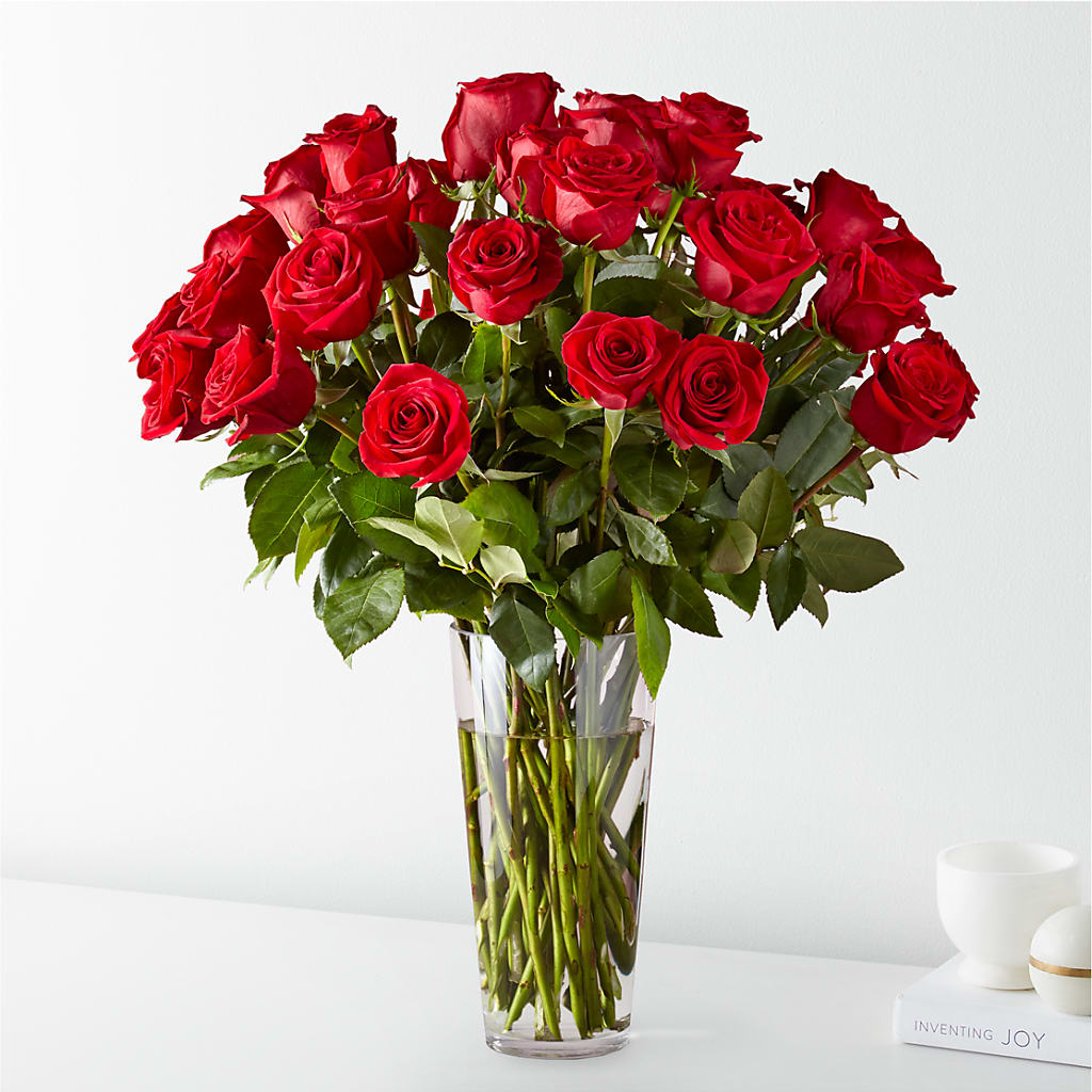 Long Stem Red Rose Bouquet – SIA'S BLOSSOM BLOOMS, Griffin GA