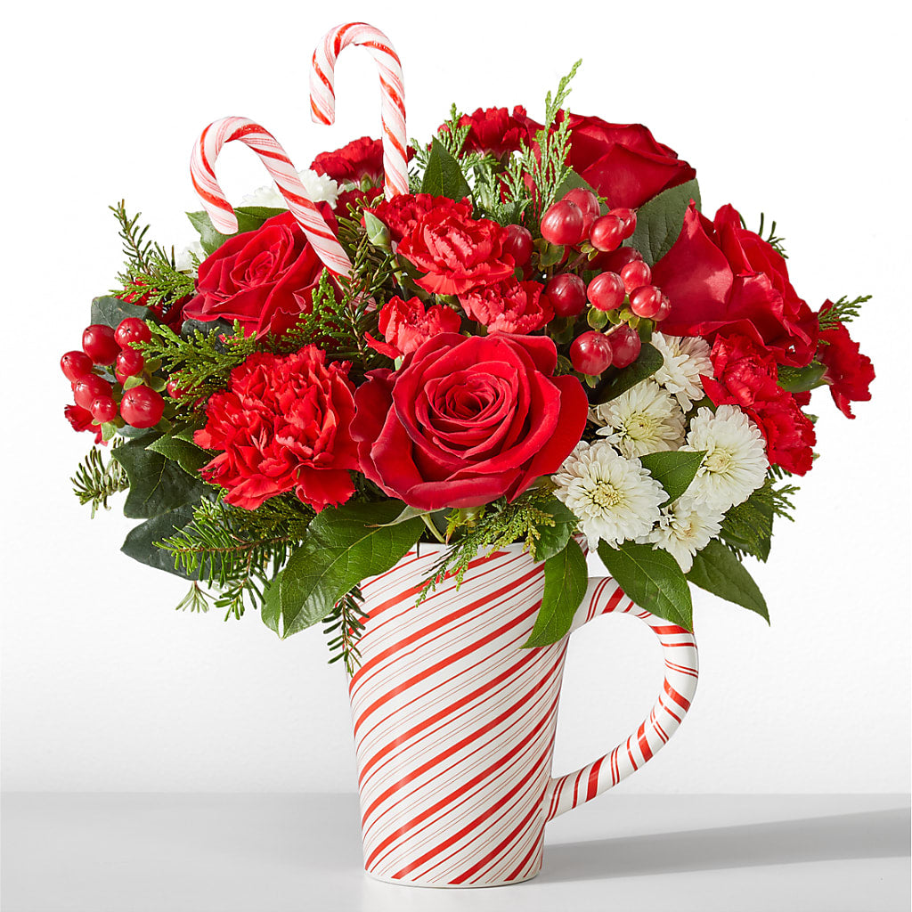 Peppermint Swirl Mug – SIA'S BLOSSOM BLOOMS, Griffin GA
