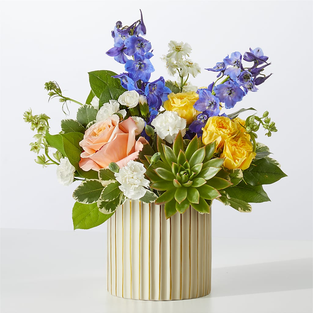 Cobalt Reverie Bouquet – SIA'S BLOSSOM BLOOMS, Griffin GA