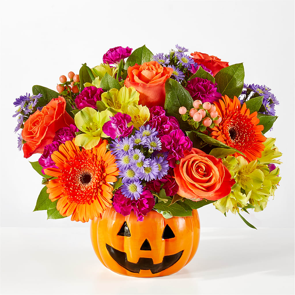 Tricks & Treats Pumpkin – SIA'S BLOSSOM BLOOMS, Griffin GA