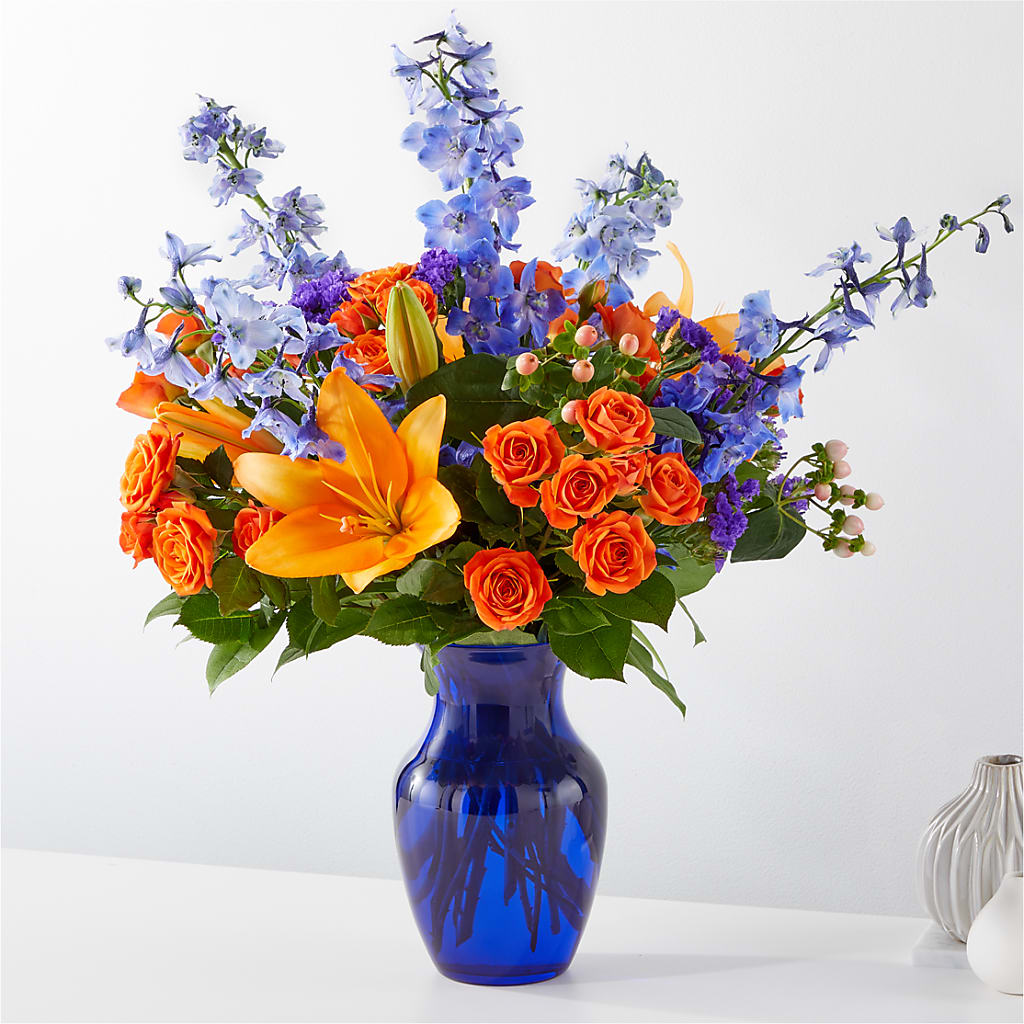 Radiant Citrus Bouquet – SIA'S BLOSSOM BLOOMS, Griffin GA
