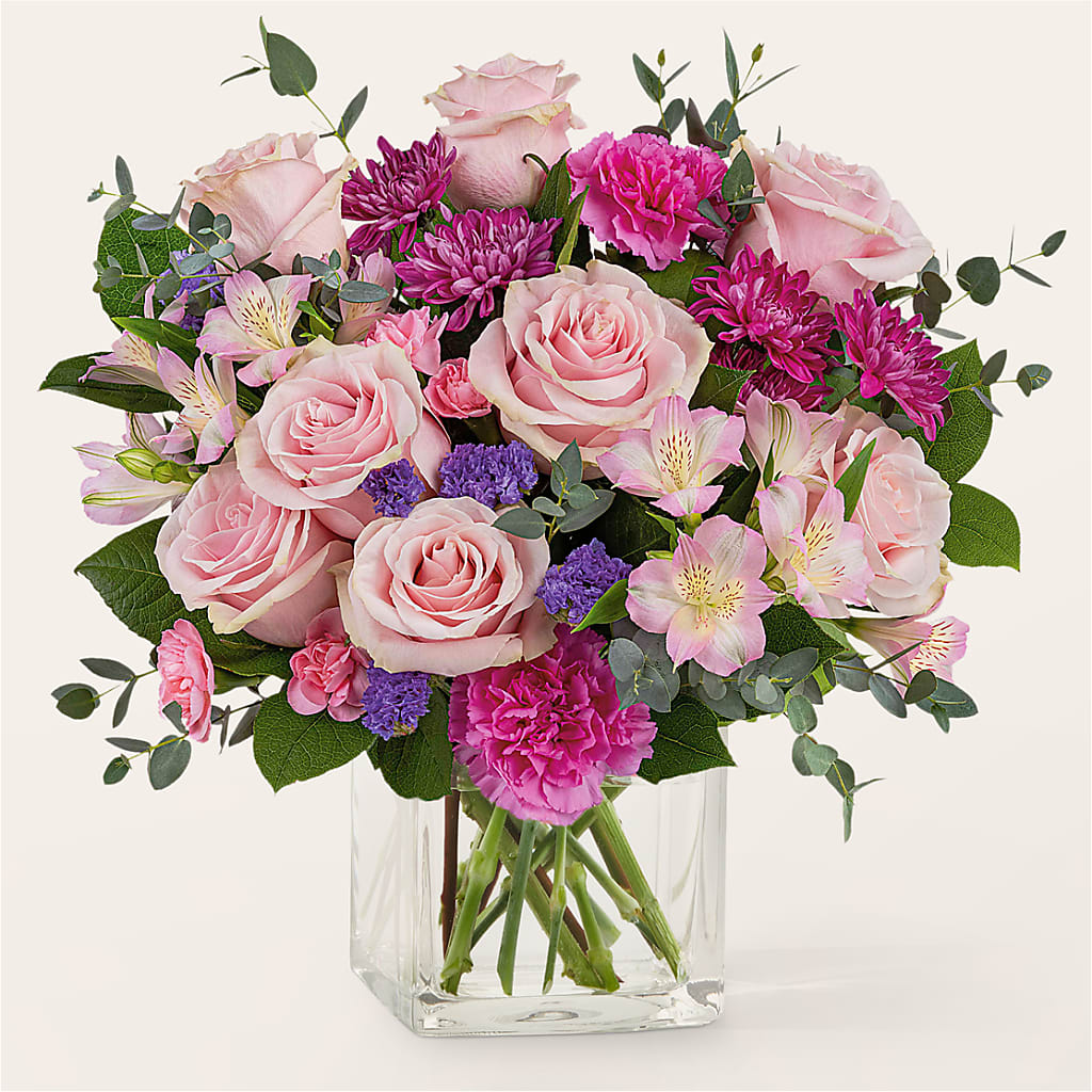 Rosy Radiance Bouquet – SIA'S BLOSSOM BLOOMS, Griffin GA