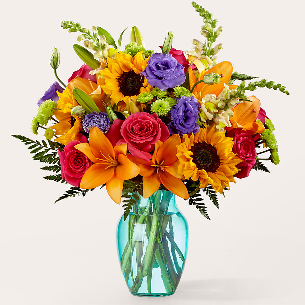Double Rainbow Bouquet – SIA'S BLOSSOM BLOOMS, Griffin GA
