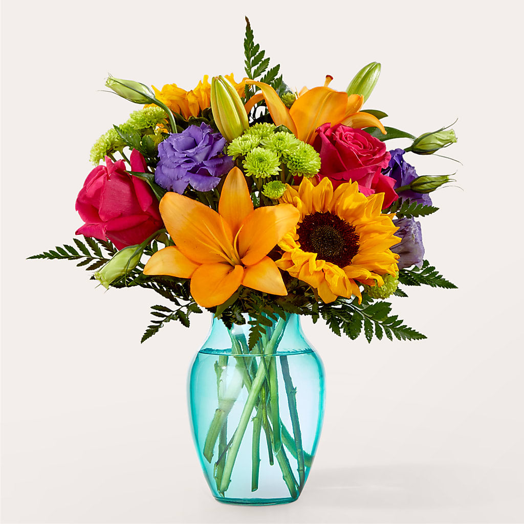 Double Rainbow Bouquet – SIA'S BLOSSOM BLOOMS, Griffin GA