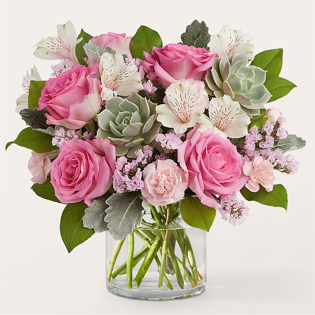 Dusty Rose Bouquet – SIA'S BLOSSOM BLOOMS, Griffin GA