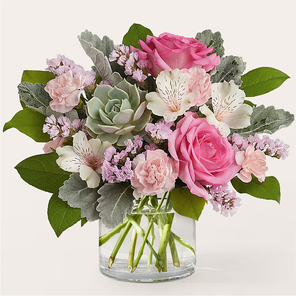 Dusty Rose Bouquet – SIA'S BLOSSOM BLOOMS, Griffin GA