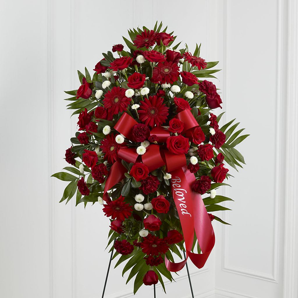 Treasured Memories Standing Spray – SIA'S BLOSSOM BLOOMS, Griffin GA