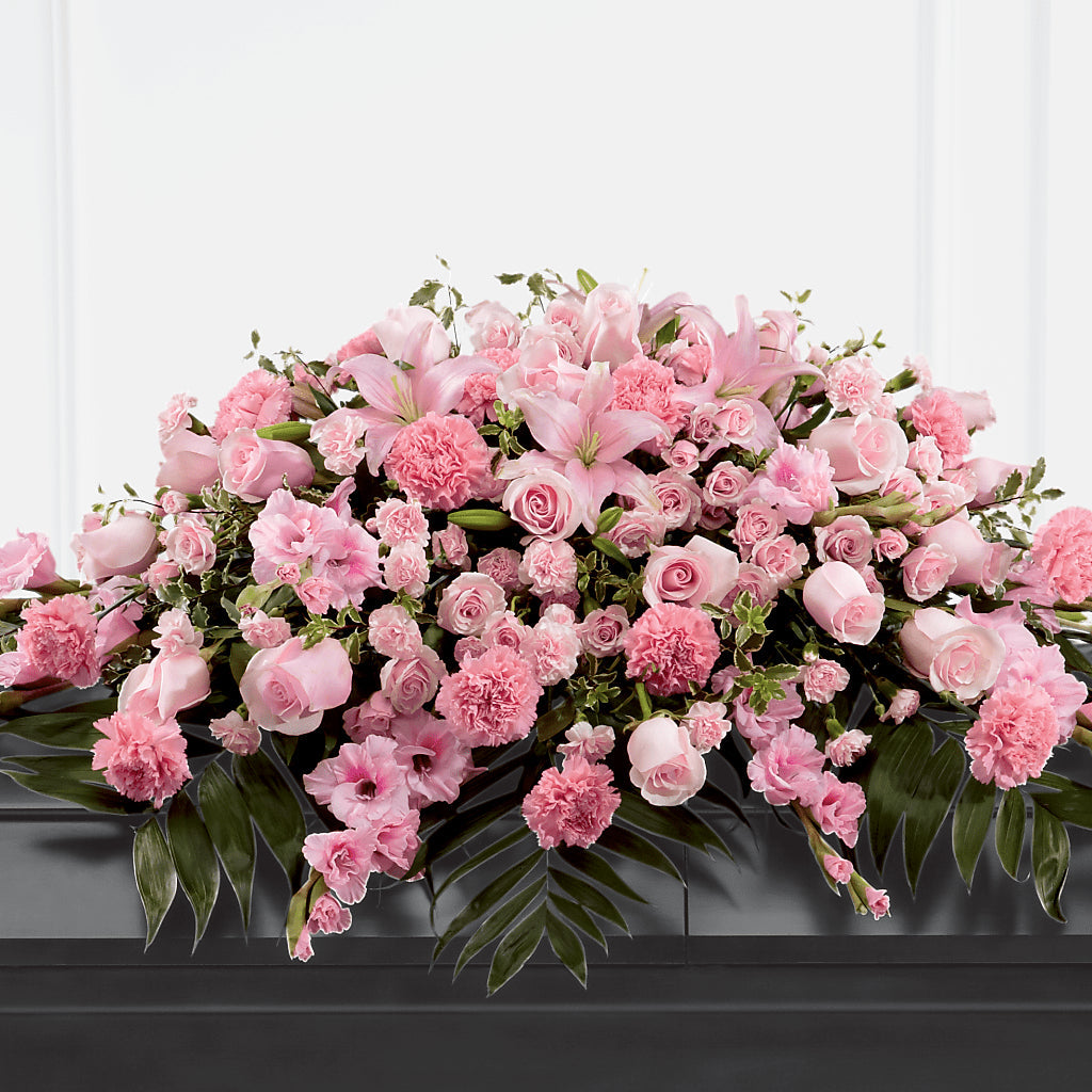 Garden of Comfort Casket Spray (Standard) – SIA'S BLOSSOM BLOOMS, Griffin GA