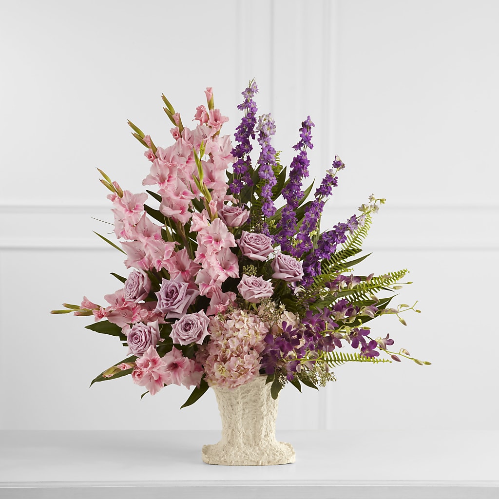 Flowing Garden Arrangement – SIA'S BLOSSOM BLOOMS, Griffin GA