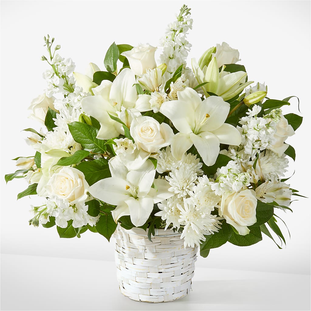 Peaceful Reflections Arrangement – SIA'S BLOSSOM BLOOMS, Griffin GA
