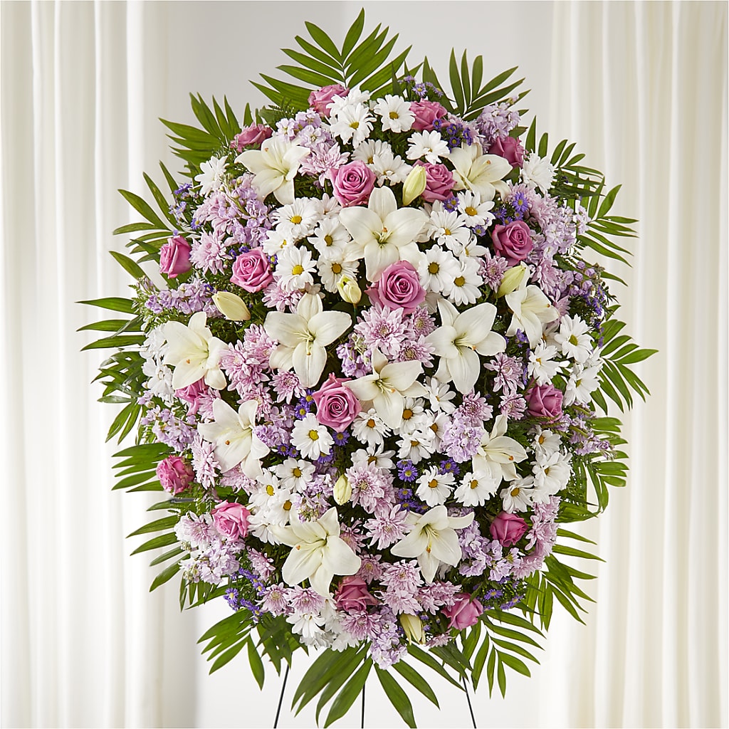 Surrounded by Love Standing Spray – SIA'S BLOSSOM BLOOMS, Griffin GA
