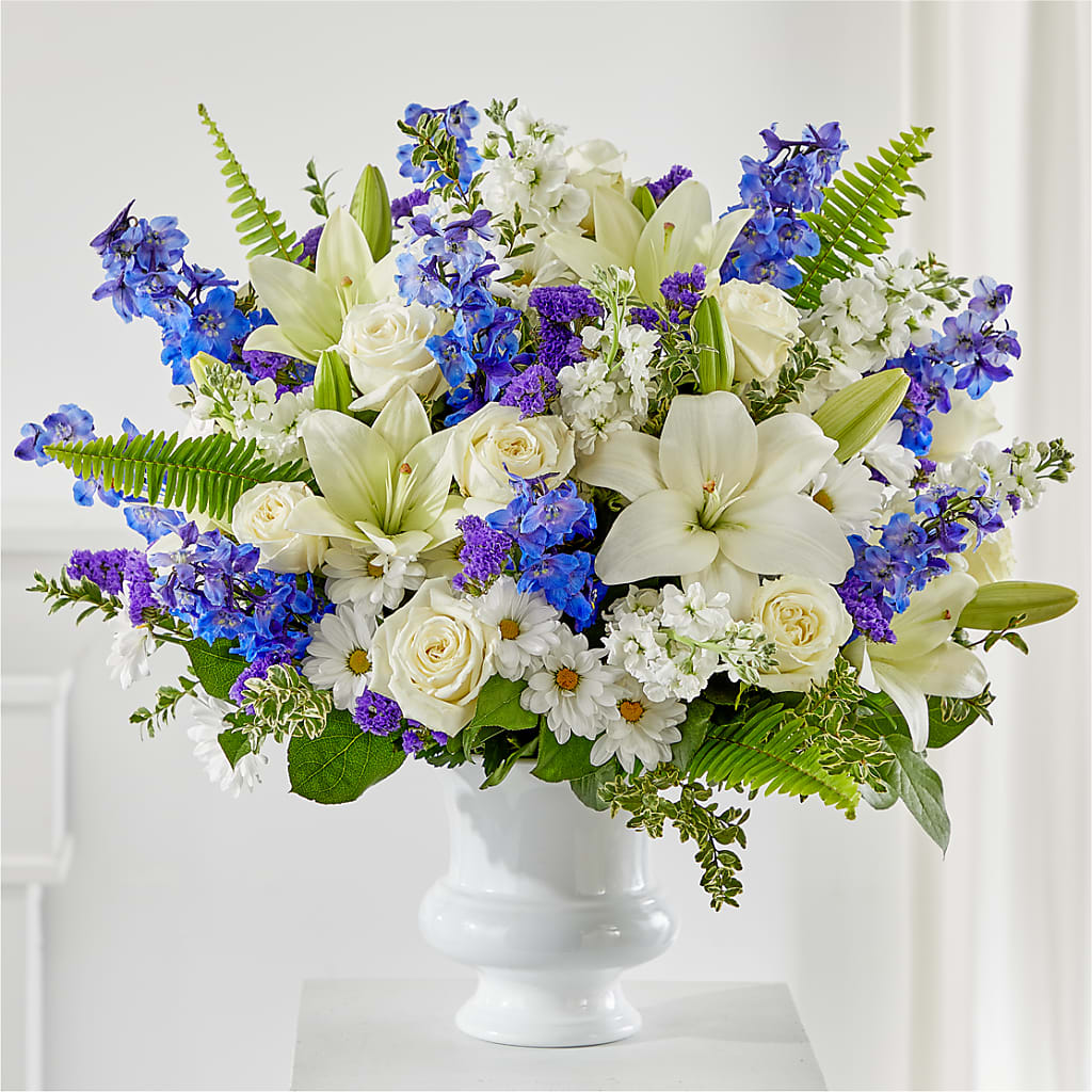 Expressions of Hope Urn Arrangement – SIA'S BLOSSOM BLOOMS, Griffin GA