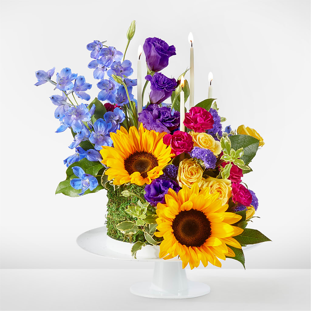 Star of the Day Floral Cake – SIA'S BLOSSOM BLOOMS, Griffin GA