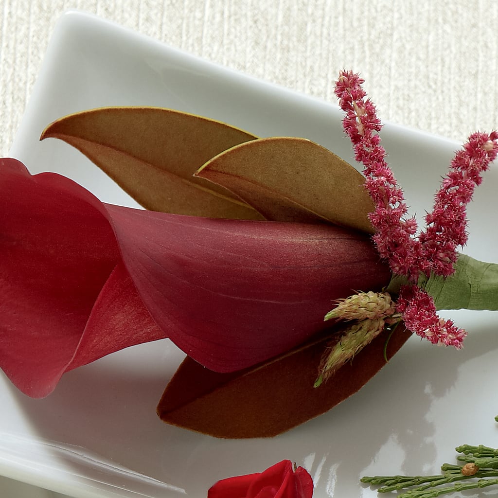 Red Calla Boutonniere – SIA'S BLOSSOM BLOOMS, Griffin GA