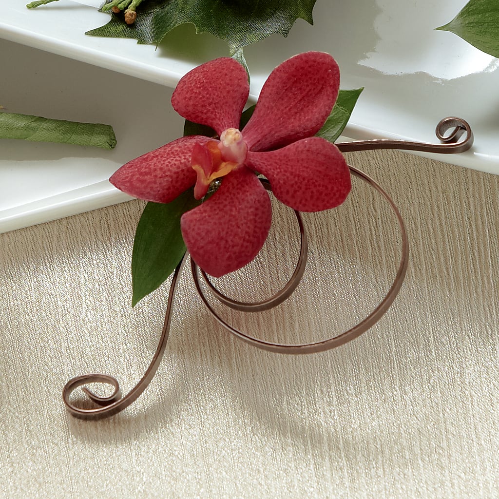 Red Mokara Boutonniere – SIA'S BLOSSOM BLOOMS, Griffin GA