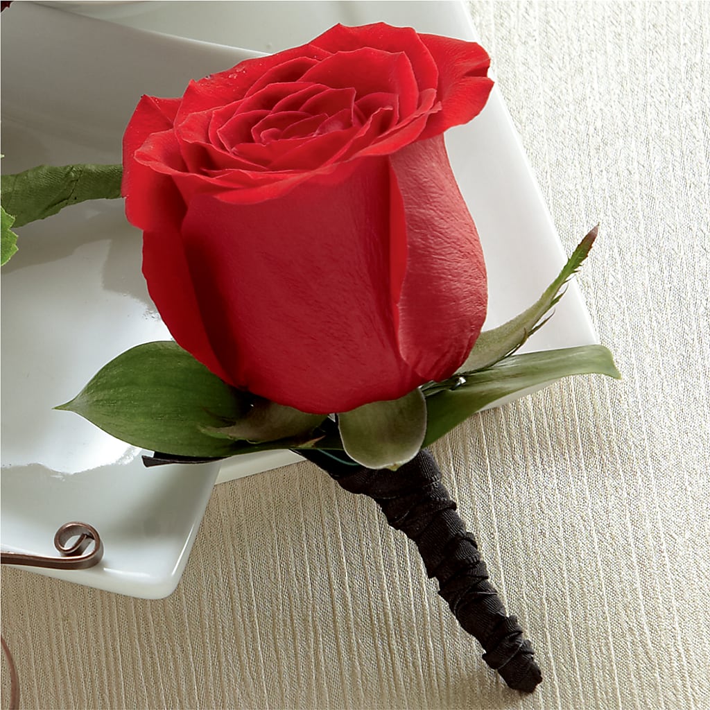 Red Rose Boutonniere – SIA'S BLOSSOM BLOOMS, Griffin GA
