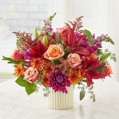 Burgundy Landscape Bouquet – SIA'S BLOSSOM BLOOMS, Griffin GA