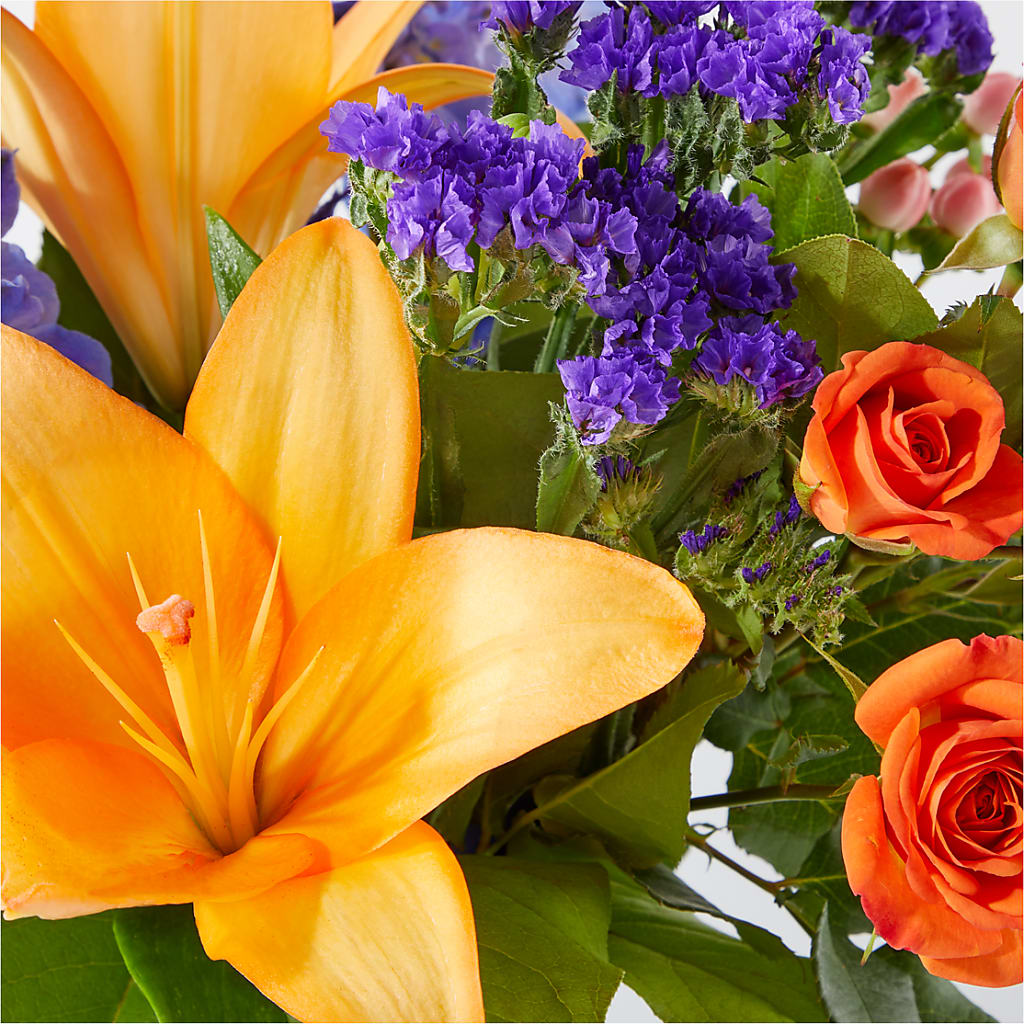 Radiant Citrus Bouquet – SIA'S BLOSSOM BLOOMS, Griffin GA