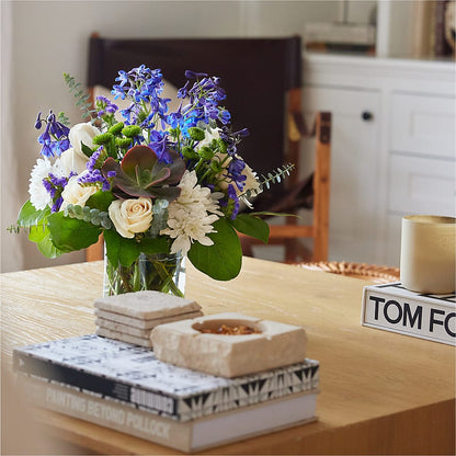 Cerulean Waves Bouquet – SIA'S BLOSSOM BLOOMS, Griffin GA