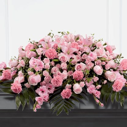 Garden of Comfort Casket Spray (Standard) – SIA'S BLOSSOM BLOOMS, Griffin GA