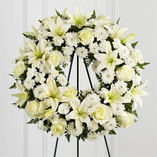 Treasured Tribute Wreath – SIA'S BLOSSOM BLOOMS, Griffin GA