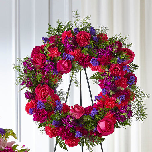 Calming Colors Wreath – SIA'S BLOSSOM BLOOMS, Griffin GA