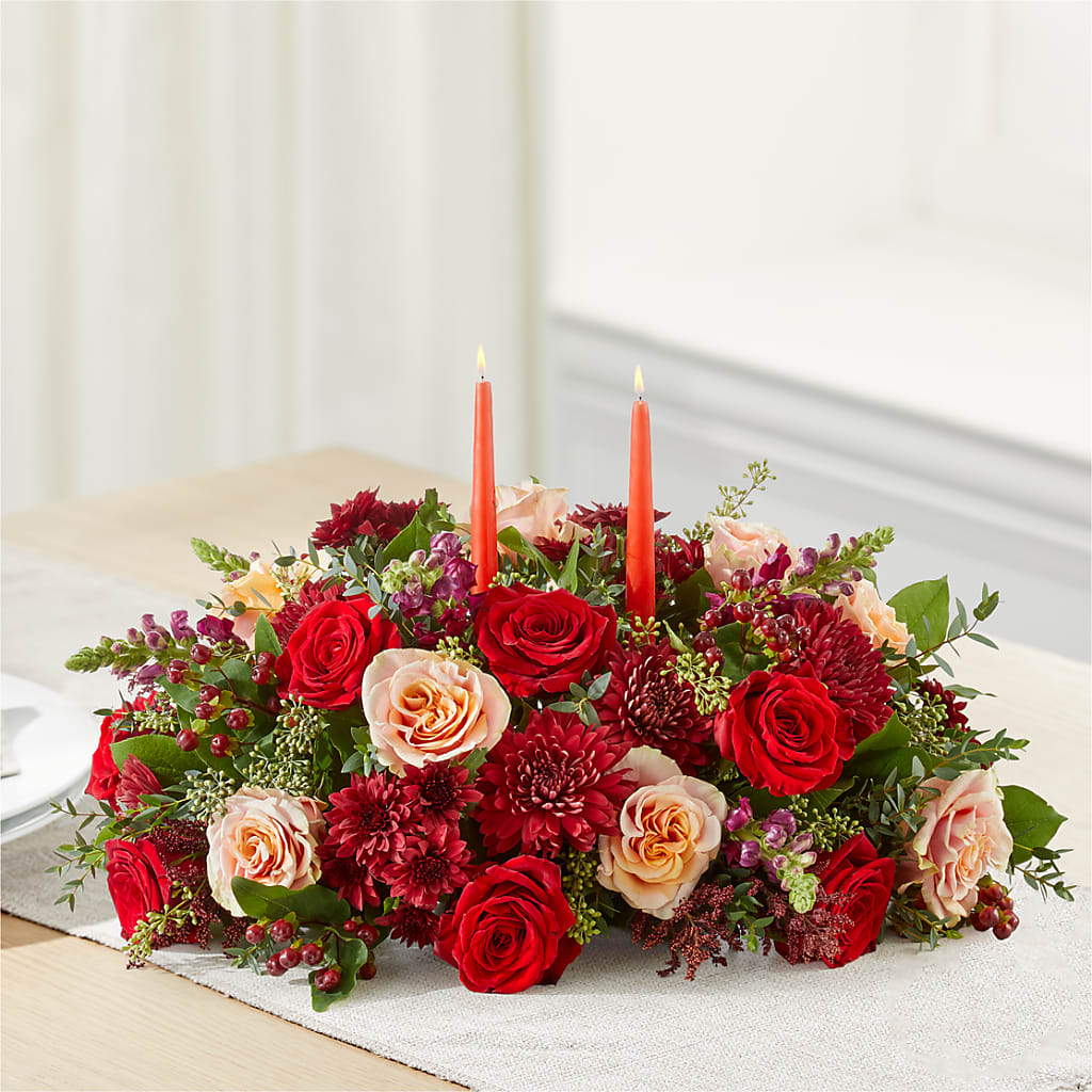 Most Thankful Centerpiece – SIA'S BLOSSOM BLOOMS, Griffin GA
