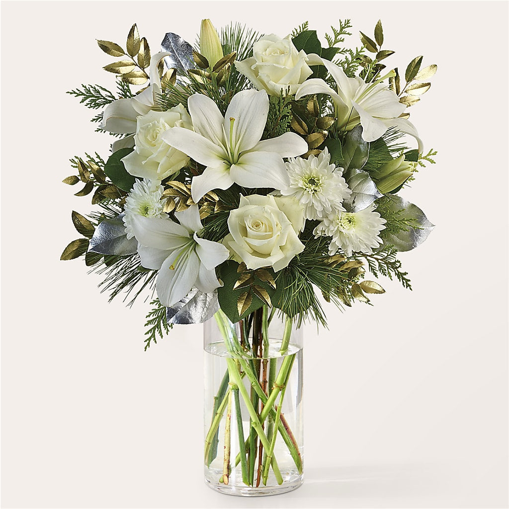 Wintry Mix Bouquet – SIA'S BLOSSOM BLOOMS, Griffin GA