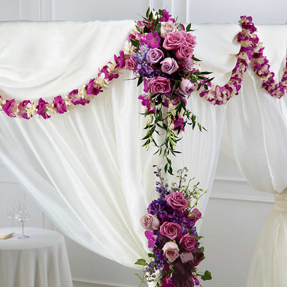 Color & Light Chuppah Decor – SIA'S BLOSSOM BLOOMS, Griffin GA